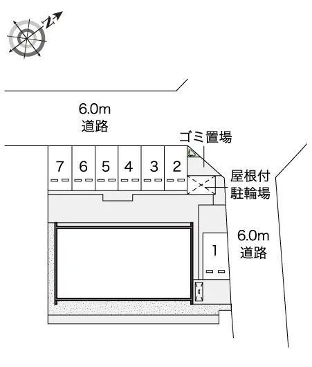 つくばみらい市紫峰ヶ丘２丁目 月極駐車場